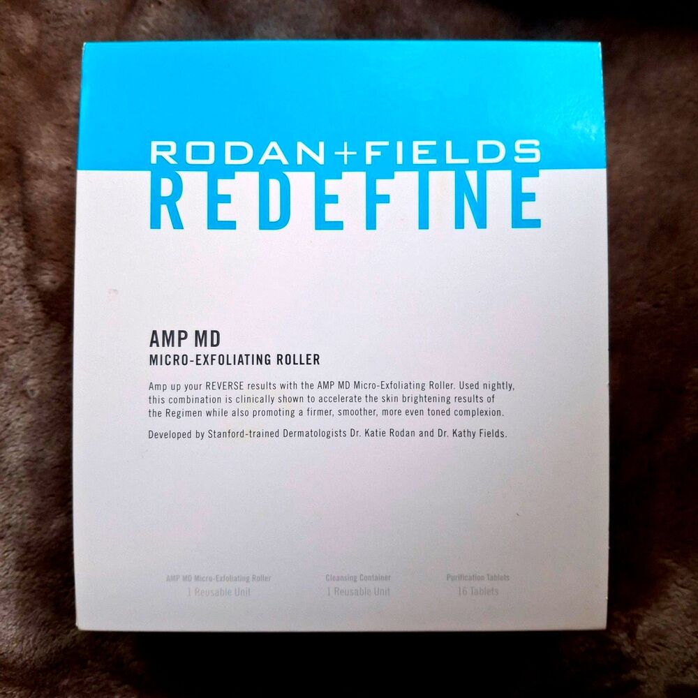 Rodan & Fields Redefine Micro-Exfoliating Roller Set With Purification Tablets